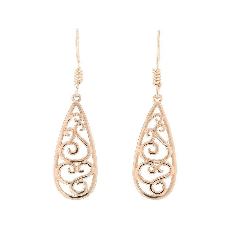 Women's Fashionable Vintage Copper Earrings