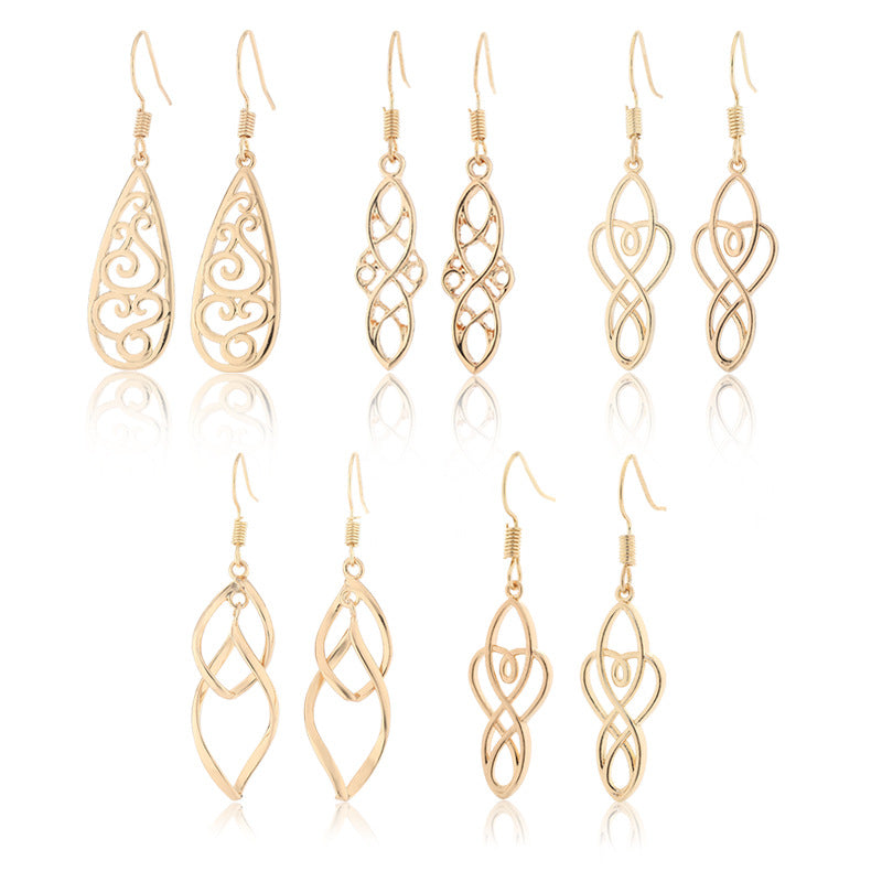 Women's Fashionable Vintage Copper Earrings