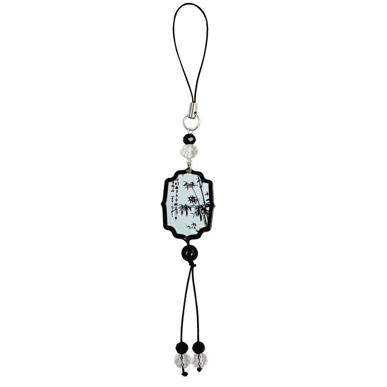 Guofeng Pendant Keychain Girlish Schoolbag