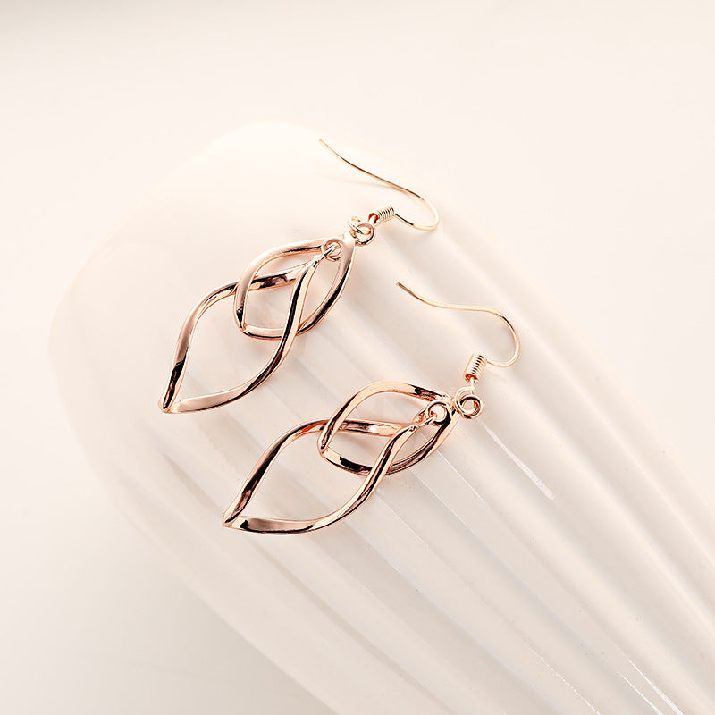 Women's Fashionable Vintage Copper Earrings