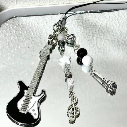 Little Singer Handmade Beaded Homemade Girl Heart Simple Pendant